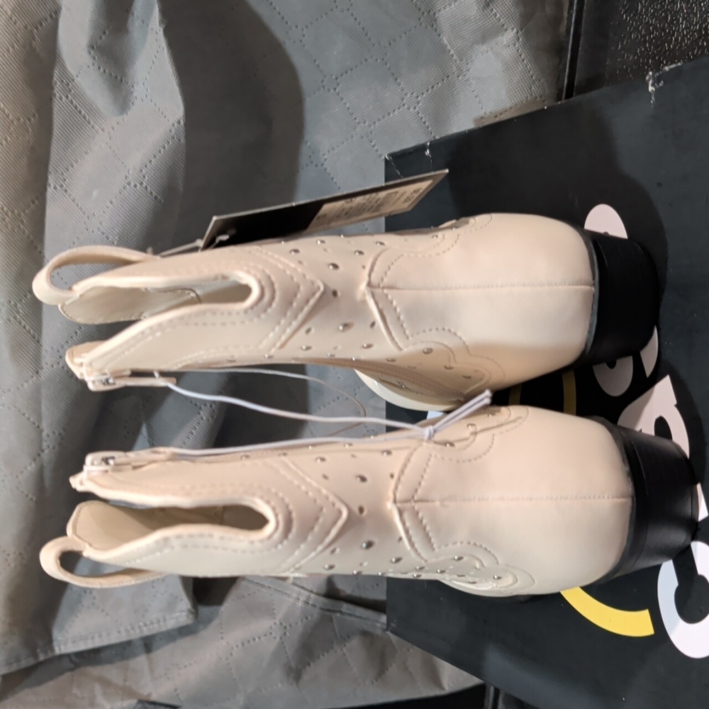 Girls Jovi Boots White Zipper Size 13 NWT - Picture 5 of 7